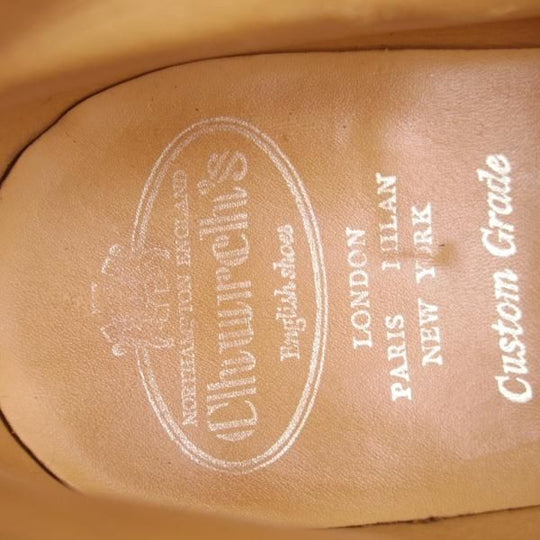 ★チャーチ 75F/UK7.5【現行定価￥102,300-★ダイナイトソール仕様/RYDER 3/ライダー】81ラスト/チャッカブーツ/スエード/Church's★g840