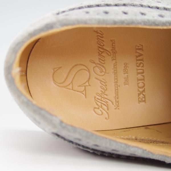 未使用★(英)アルフレッド・サージェント SIZE 6【ダイナイトソール仕様★バートン似寄り】エクスクルーシブライン/Alfred Sargent★g841