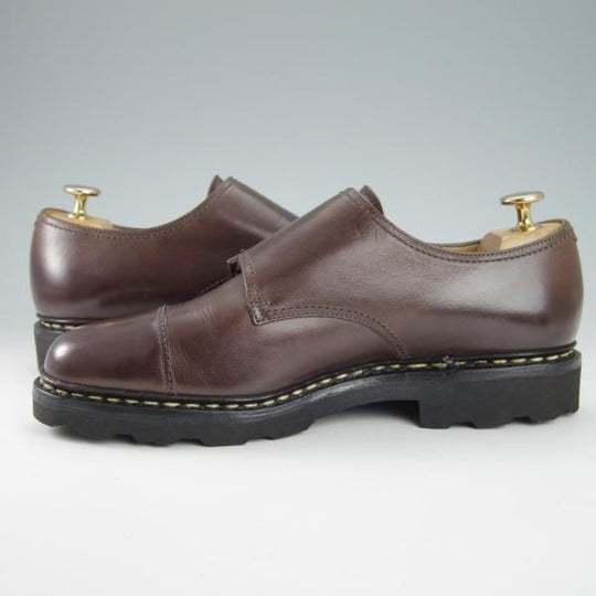 未使用★パラブーツ SIZE 6【定価￥74,800-★ウィリアム/WILLIAM】ダブルモンク/リスレザー/CAFE/カフェ/メンズ/Paraboot★g842