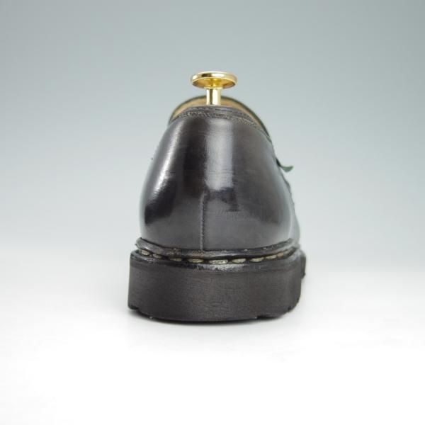 ★パラブーツ SIZE 9【定価￥71,500-★ランス/REIMS/紺/nuit】コインローファー/リスレザー/マルシェソール/メンズ/Paraboot★g844