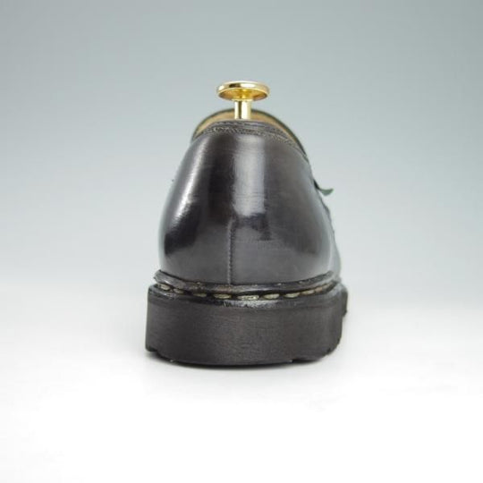 ★パラブーツ SIZE 9【定価￥71,500-★ランス/REIMS/紺/nuit】コインローファー/リスレザー/マルシェソール/メンズ/Paraboot★g844