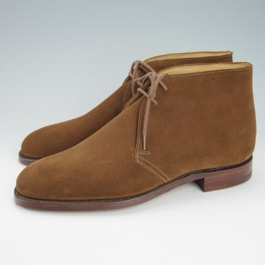 未使用★クロケット&ジョーンズ 6E【定価￥77,000-★CHERTSEY/チャートシー】224ラスト/チャッカブーツ/TABACCO/茶/Crockett&Jones★g846