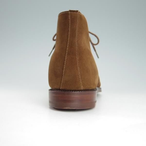 未使用★クロケット&ジョーンズ 6E【定価￥77,000-★CHERTSEY/チャートシー】224ラスト/チャッカブーツ/TABACCO/茶/Crockett&Jones★g846