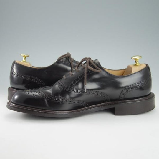 美品★チャーチ 90F/UK9【ダイナイトソール仕様★NORWELL/103ラスト】ROIS CALF/ロイスカーフ/フルブローグ/濃茶/メンズ/Church's★g847