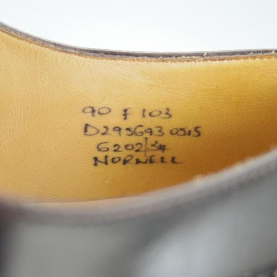 美品★チャーチ 90F/UK9【ダイナイトソール仕様★NORWELL/103ラスト】ROIS CALF/ロイスカーフ/フルブローグ/濃茶/メンズ/Church's★g847