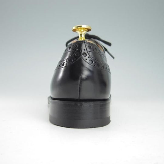 新品★チャーチ 60F/UK6【定価￥124,300-★BURWOOD/バーウッド】81ラスト/5都市ロゴ/ポリッシュドバインダーカーフ/黒/Church's★g849