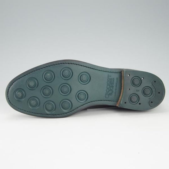 極美品★クロケット&ジョーンズ 6.5E【定価￥86,900-★ダイナイトソール仕様/HARVARD 2】コインローファー/黒/Crockett&Jones★g850