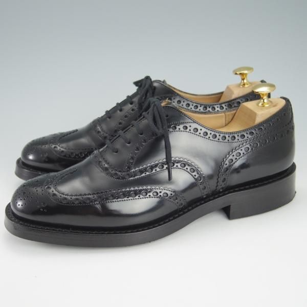 極美品★チャーチ 70F/UK7【現行定価￥155,100-★ダイナイトソール仕様/BURWOOD R】バーウッド/81ラスト/フルブローグ/Church's★g851