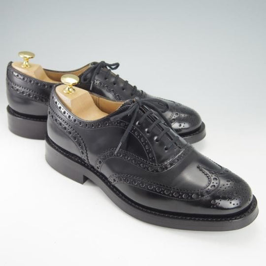 極美品★チャーチ 70F/UK7【現行定価￥155,100-★ダイナイトソール仕様/BURWOOD R】バーウッド/81ラスト/フルブローグ/Church's★g851