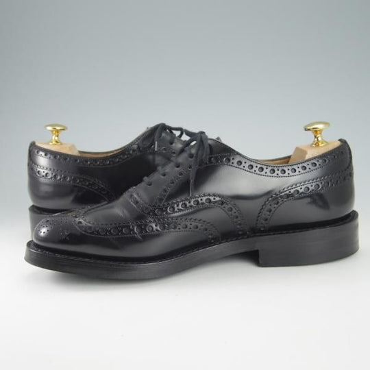 極美品★チャーチ 70F/UK7【現行定価￥155,100-★ダイナイトソール仕様/BURWOOD R】バーウッド/81ラスト/フルブローグ/Church's★g851