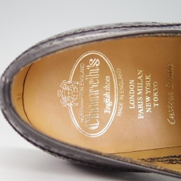 極美品★チャーチ 70F/UK7【現行定価￥155,100-★ダイナイトソール仕様/BURWOOD R】バーウッド/81ラスト/フルブローグ/Church's★g851