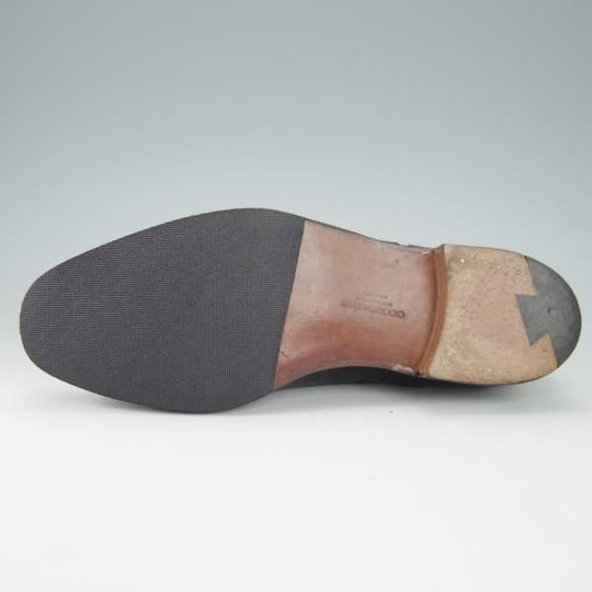 極美品★クロケット&ジョーンズ 7E【★ビームスF別注/CHAIRMAN】セミブローグ/カーフ/黒/メンズ/BEAMS F/Crockett&Jones★g855