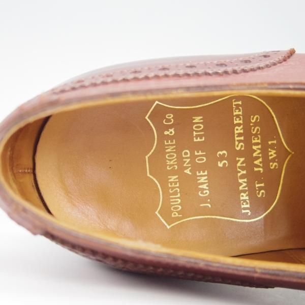 ☆クロケット&ジョーンズ 7.5D【☆(英)ポールセンスコーン別注/Poulsen