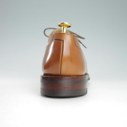 極美品★クロケット&ジョーンズ 8E【ダイナイトソール仕様★MORETON 3/モールトン】366ラスト/Uチップ/茶/メンズ/Crockett&Jones★g860