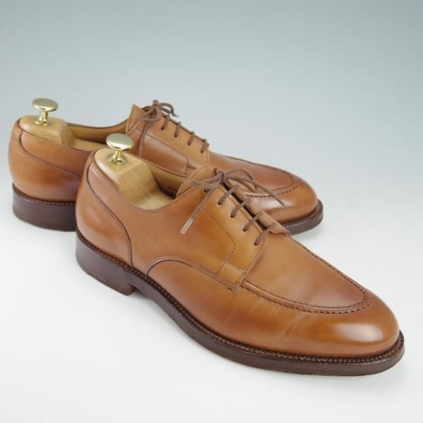 極上★クロケット&ジョーンズ 7E【定価￥82,500-★ONSLOW/325ラスト】オンスロー/Uチップ/カーフ/茶/メンズ/Crockett&Jones★g863