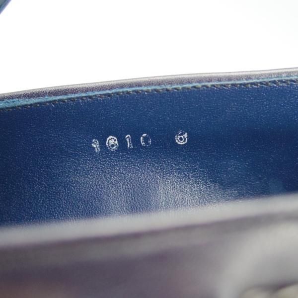 極美品★トレーディングポスト SIZE 6【定価￥50,600-★タッセルローファー/1610】カーフ/紺×黒/メンズ/Trading Post★g869