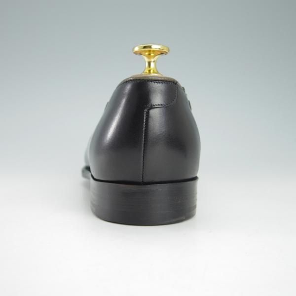 未使用★(英国製)バーカーブラック US6.5【定価10万円以上★グッドイヤーウェルテッド製法/ローファー】 黒/BARKER BLACK★g870