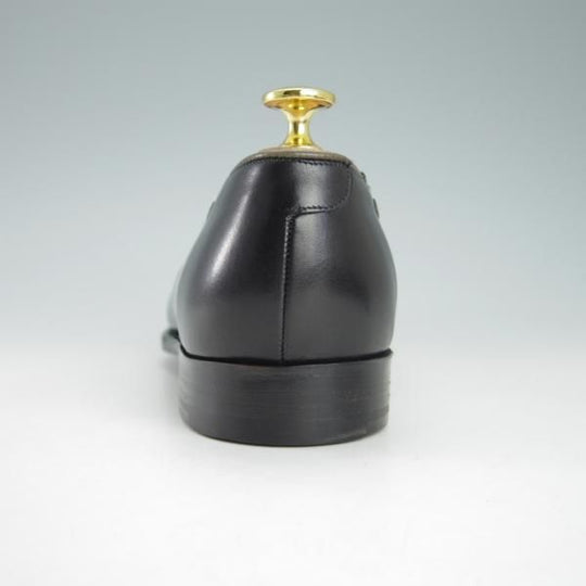 未使用★(英国製)バーカーブラック US6.5【定価10万円以上★グッドイヤーウェルテッド製法/ローファー】 黒/BARKER BLACK★g870