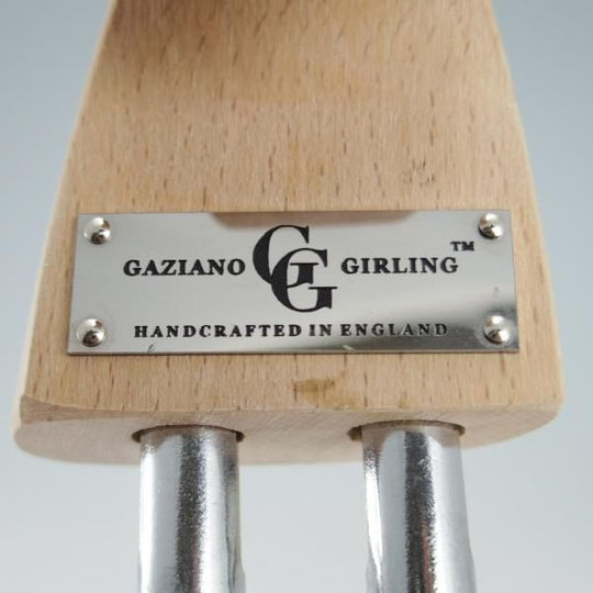美品★(英)ガジアーノ&ガーリング 6.5E【定価￥33,000-★純正シューツリー】木製シューキーパー/メンズ/GAZIANO&GIRLING★g890