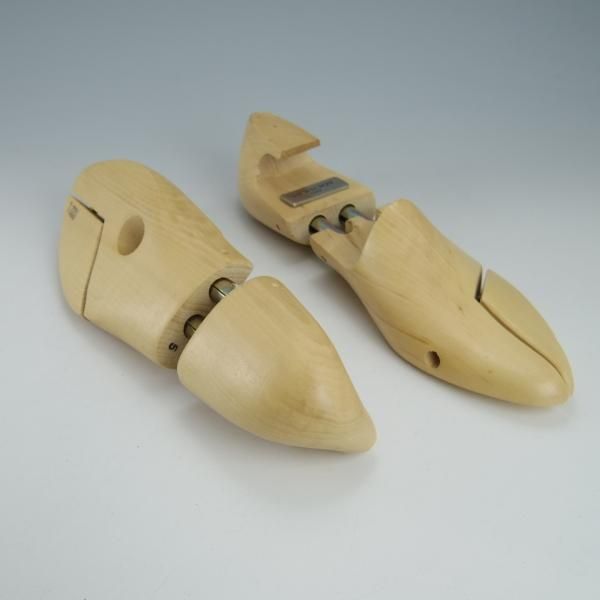 極上★J.M.ウェストン SIZE 5【定価￥16,500-★純正シューツリー/022L】木製シューキーパー/メンズ/Weston/ウエストン★g893