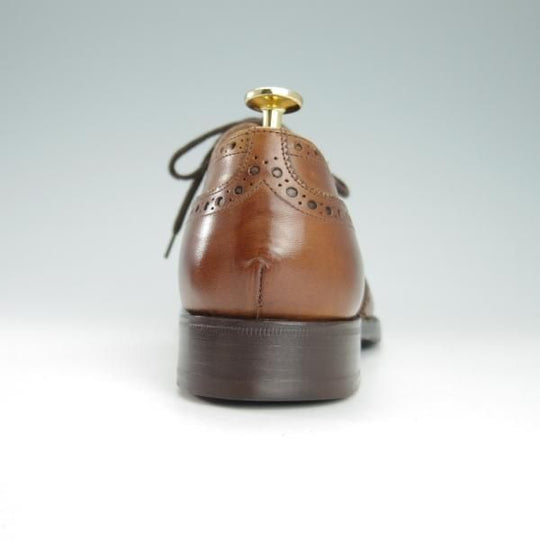 ★チャーチ 70F/UK7【貴重★100ラスト/CHETWYND/チェットウインド】4都市ロゴ/フルブローグ/ネバダカーフ/茶/メンズ/Church's★g874