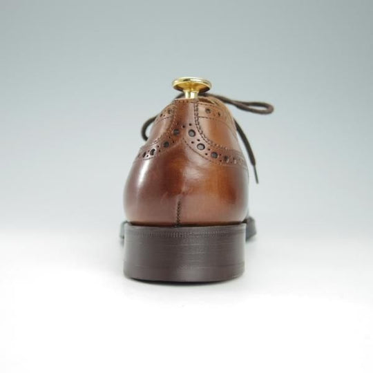 ★チャーチ 70F/UK7【貴重★100ラスト/CHETWYND/チェットウインド】4都市ロゴ/フルブローグ/ネバダカーフ/茶/メンズ/Church's★g874