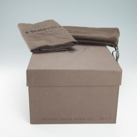 ★チャーチ 70F/UK7【貴重★100ラスト/CHETWYND/チェットウインド】4都市ロゴ/フルブローグ/ネバダカーフ/茶/メンズ/Church's★g874