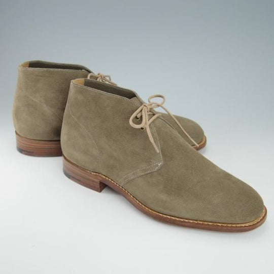 未使用★チャーチ 75G/UK7.5【★チャッカブーツ/SAHARA L/81ラスト】スエード/MUD/薄茶/メンズ/サハラ/Church's★g875