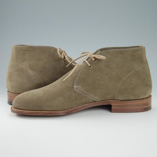 未使用★チャーチ 75G/UK7.5【★チャッカブーツ/SAHARA L/81ラスト】スエード/MUD/薄茶/メンズ/サハラ/Church's★g875