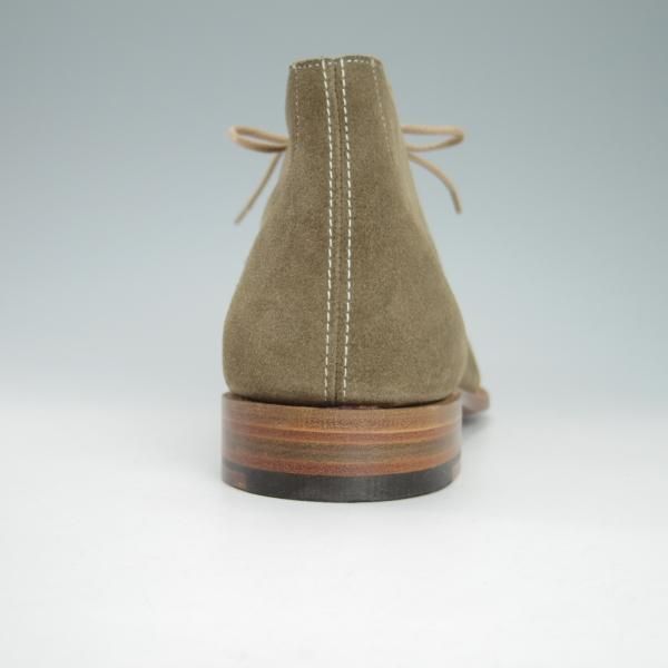 未使用★チャーチ 75G/UK7.5【★チャッカブーツ/SAHARA L/81ラスト】スエード/MUD/薄茶/メンズ/サハラ/Church's★g875