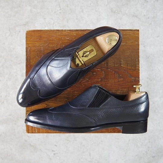 極美品★(英)ガジアーノ&ガーリング 5.5E【現行定価20万円以上★MALVERN/ローファー】DG70ラスト/ハッチグレイン/GAZIANO&GIRLING★g876