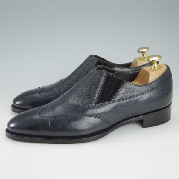 極美品★(英)ガジアーノ&ガーリング 5.5E【現行定価20万円以上★MALVERN/ローファー】DG70ラスト/ハッチグレイン/GAZIANO&GIRLING★g876