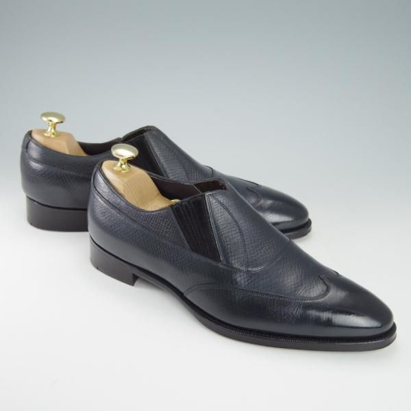 極美品★(英)ガジアーノ&ガーリング 5.5E【現行定価20万円以上★MALVERN/ローファー】DG70ラスト/ハッチグレイン/GAZIANO&GIRLING★g876