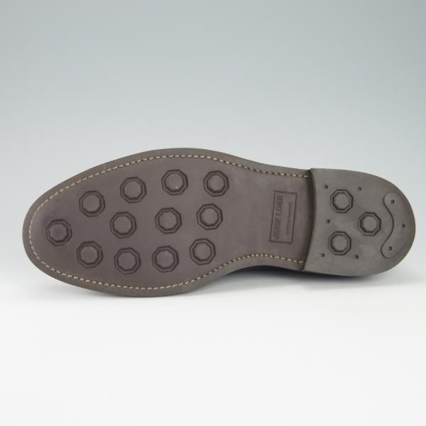 極美品★ジョンロブ 7.5E【モデル定価￥243,100-★MORVAL/(水牛)バッファローレザー】0015ラスト/ダブルモンク/黒/JOHN LOBB★g878