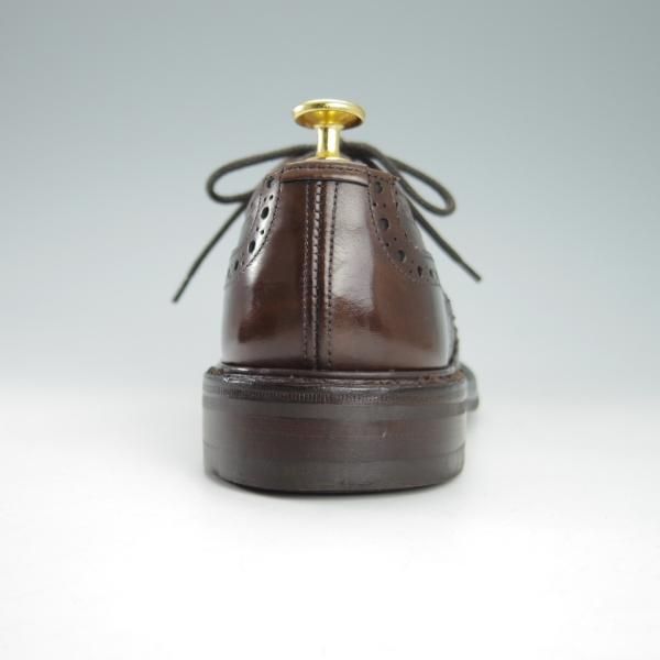 極美品★トリッカーズ SIZE 5【定価￥84,700-★ダイナイトソール仕様/BOURTON/バートン】5633/カントリーシューズ/濃茶/Tricker's★g883
