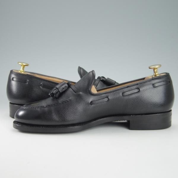 ★クロケット&ジョーンズ 6E【定価￥86,900-★CAVENDISH 3/キャベンディッシュ3】タッセルローファー/375ラスト/黒/Crockett&Jones★g885