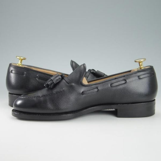 ★クロケット&ジョーンズ 6E【定価￥86,900-★CAVENDISH 3/キャベンディッシュ3】タッセルローファー/375ラスト/黒/Crockett&Jones★g885