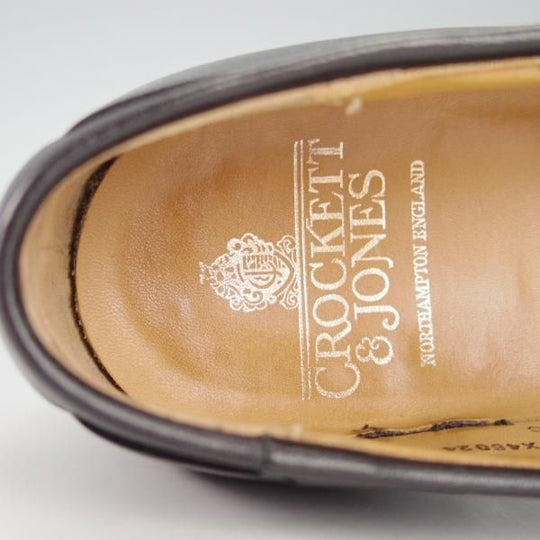 ★クロケット&ジョーンズ 6E【定価￥86,900-★CAVENDISH 3/キャベンディッシュ3】タッセルローファー/375ラスト/黒/Crockett&Jones★g885