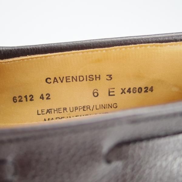★クロケット&ジョーンズ 6E【定価￥86,900-★CAVENDISH 3/キャベンディッシュ3】タッセルローファー/375ラスト/黒/Crockett&Jones★g885
