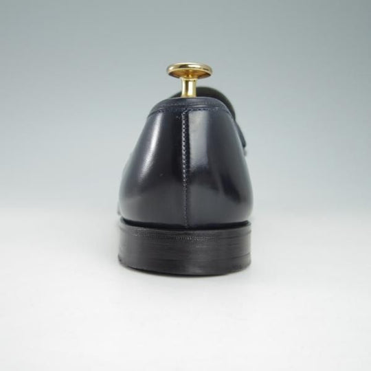 ★クロケット&ジョーンズ 6E【定価￥86,900-★HARVARD 2/ハーバード2】コインローファー/376ラスト/カーフ/紺/メンズ/Crockett&Jones★g886