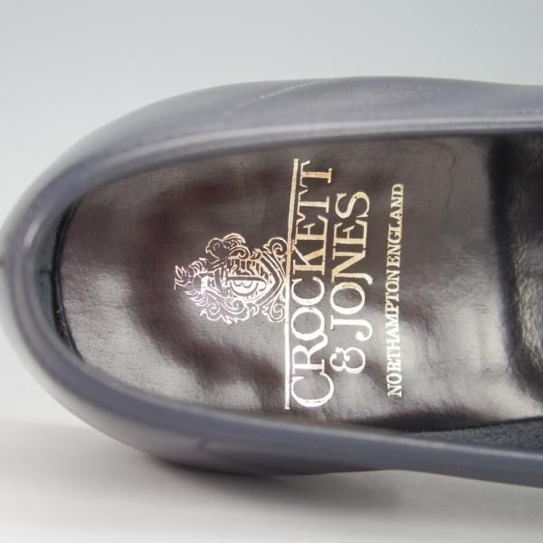 ★クロケット&ジョーンズ 6E【定価￥86,900-★HARVARD 2/ハーバード2】コインローファー/376ラスト/カーフ/紺/メンズ/Crockett&Jones★g886