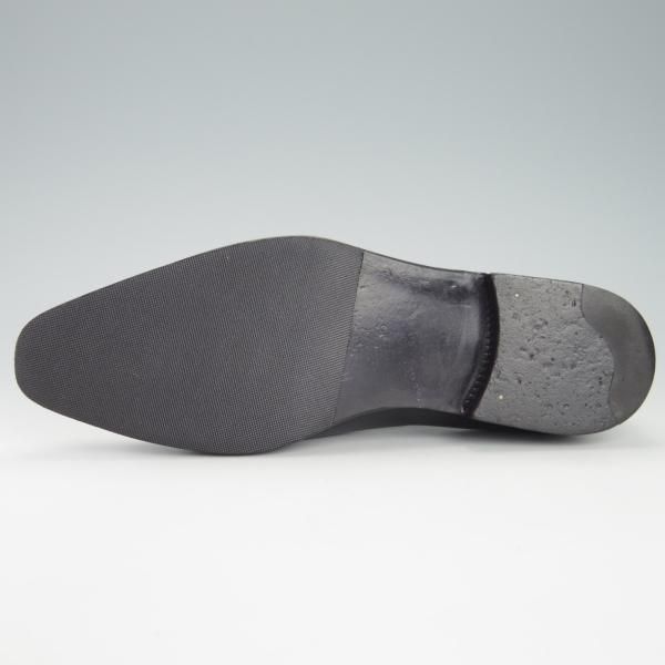極美品★(仏)ベルルッティ SIZE 5【現行定価25万円以上★アレッサンドロ/ALESSANDRO】ヴェネチアレザー/ホールカット/黒/Berluti★g887