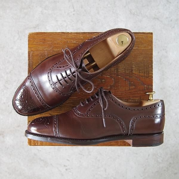 チーニー cheaney wilfred ドレスシューズ セミブローグ JOSEPH CHEANEY & SONS チーニー セミブローグモデル ウィル