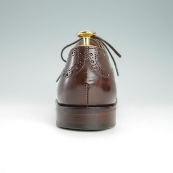 美品★(英)チーニー 6F【定価￥78,100-★WILFRED/ウィルフレッド】125ラスト/セミブローグ/カーフ/濃茶/メンズ/CHEANEY★g900