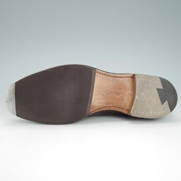 美品★(英)チーニー 6F【定価￥78,100-★WILFRED/ウィルフレッド】125ラスト/セミブローグ/カーフ/濃茶/メンズ/CHEANEY★g900