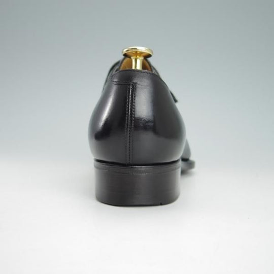 美品★三陽山長 SIZE 6.5【定価￥75,900-★友二郎/R2010ラスト】ストレートチップ/カーフ/黒/メンズ/tomojiro/SanyoYamacho★g902