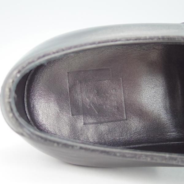 美品★三陽山長 SIZE 6.5【定価￥75,900-★友二郎/R2010ラスト】ストレートチップ/カーフ/黒/メンズ/tomojiro/SanyoYamacho★g902