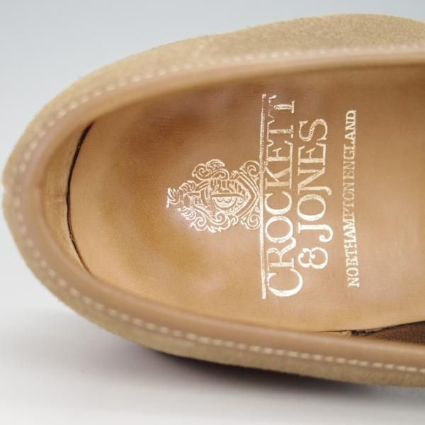 ★クロケット&ジョーンズ 6E【定価￥86,900-★ダイナイトソール仕様/HARVARD 2】コインローファー/376ラスト/薄茶/Crockett&Jones★g905