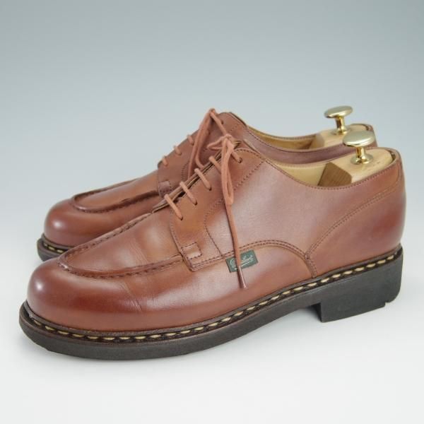 ★パラブーツ SIZE 6【定価￥71,500-★シャンボード/CHAMBORD】マロン/MARRON/リスレザー/Uチップ/茶/TEXソール/Paraboot★g906