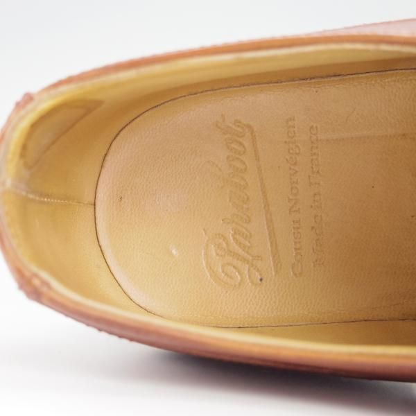 ★パラブーツ SIZE 6【定価￥71,500-★シャンボード/CHAMBORD】マロン/MARRON/リスレザー/Uチップ/茶/TEXソール/Paraboot★g906